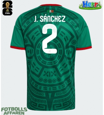 Mexiko Jorge Sanchez #2 Hemmatröja VM 2026 Kortärmad